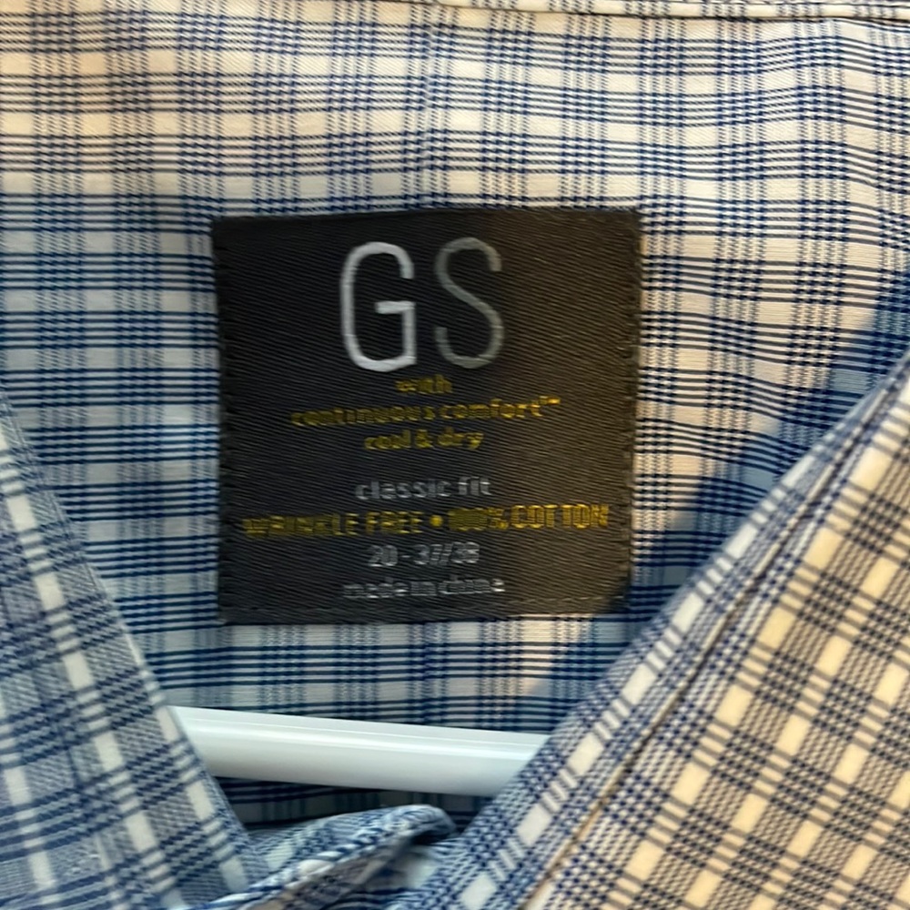 Big and tall dress shirt